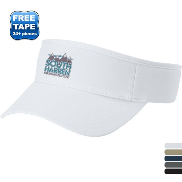 Port Authority® Poly/Spandex Visor