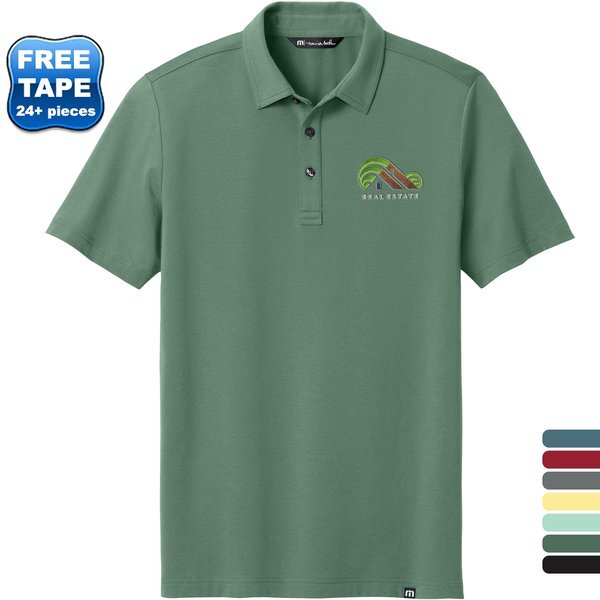 TravisMathew® Glenview Tri-Blend Solid Men's Polo