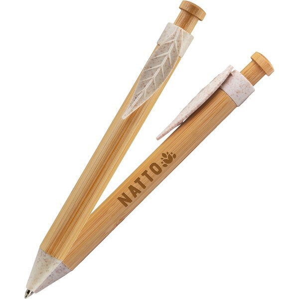 Ficus Bamboo & Wheat Straw Ballpoint Pen