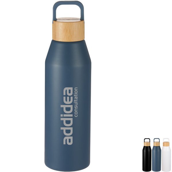 Aspen Recycled Bottle w/ FSC® Bamboo Lid, 24oz.