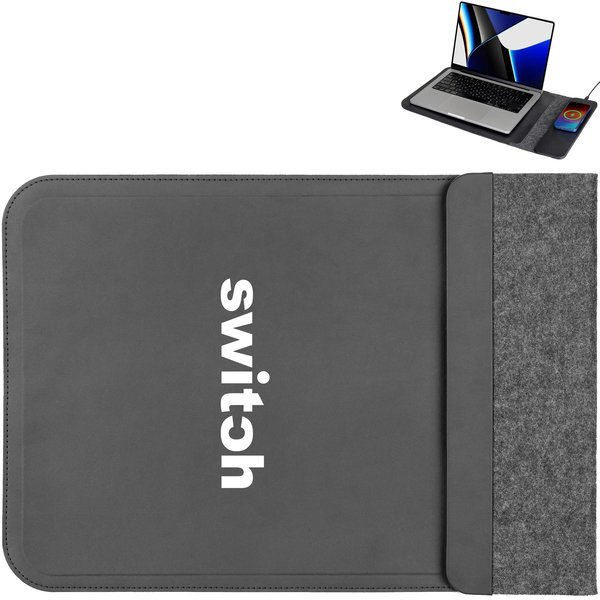 Wireless Charging Laptop Sleeve & Mat