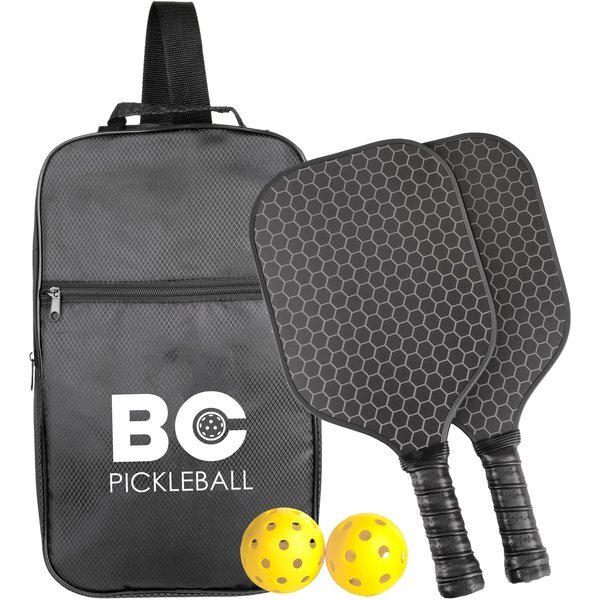 Four Piece Carbon Fiber Pickleball Set