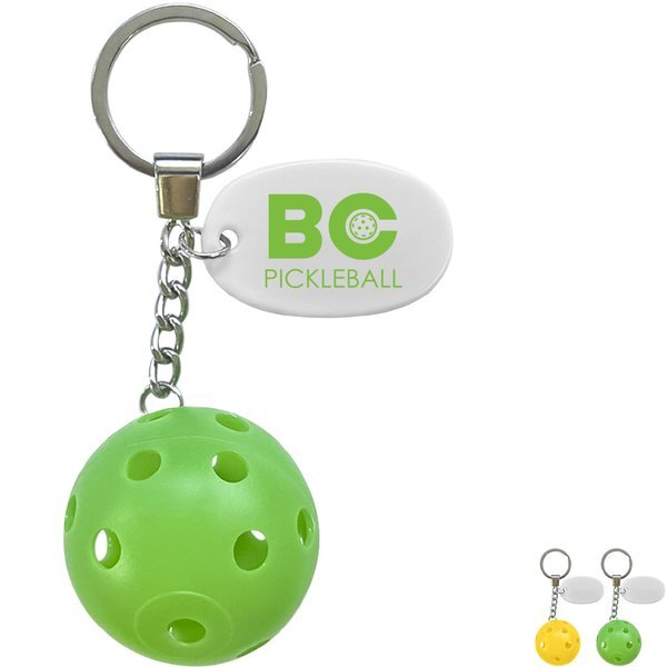 Mini Pickleball Keychain