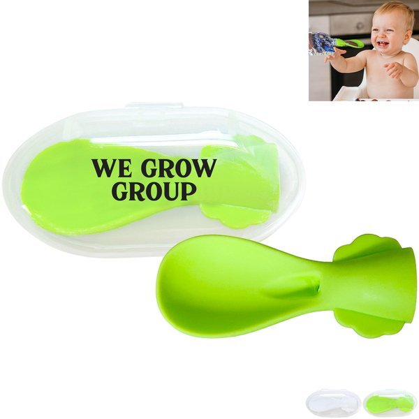 Food Pouch Spoon in Case