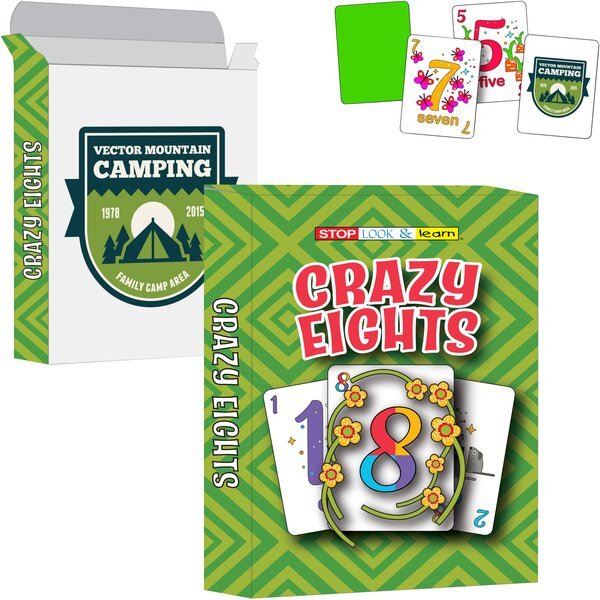 Crazy Eights Flash Card Set