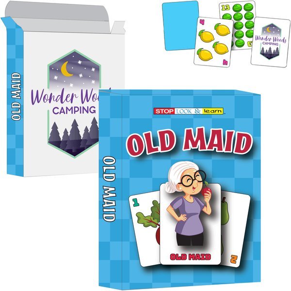 Old Maid Flash Card Set