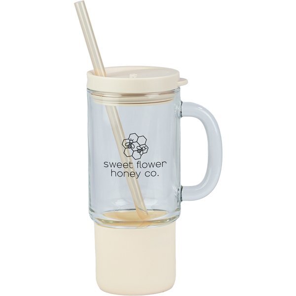 Ello Nova Glass Travel Mug, 18 oz.