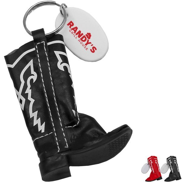 Cowboy Boot Keychain