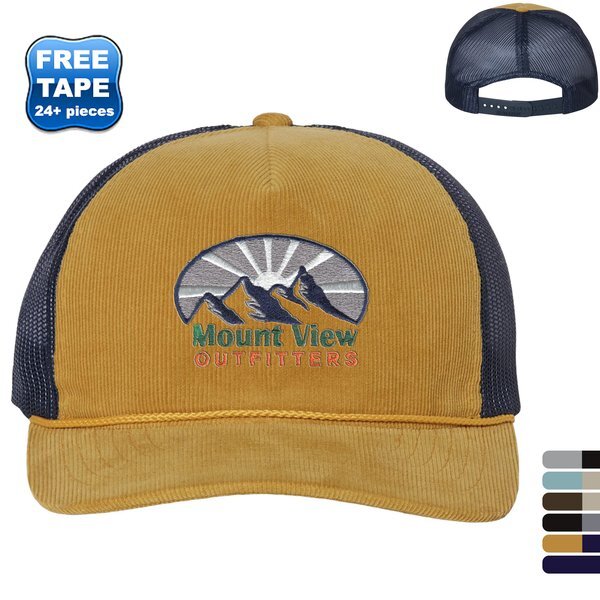 Richardson® Troutdale Corduroy Trucker Cap