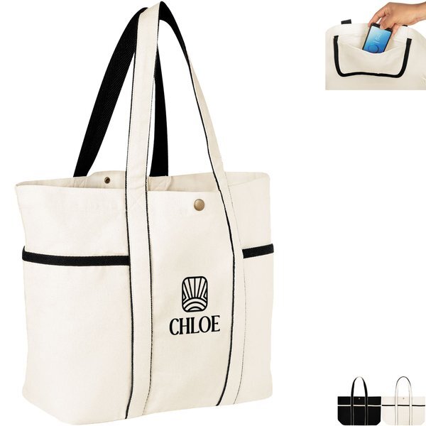 AWARE™ Recycled Cotton Canvas/Poly Tote Bag