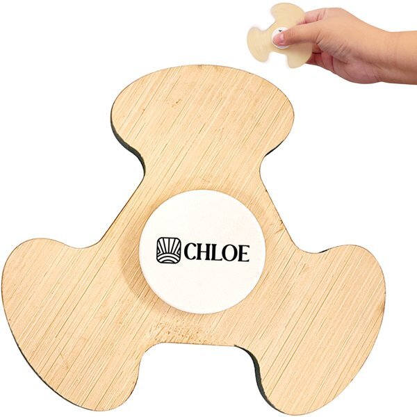 Bamboo Fidget Spinner Toy