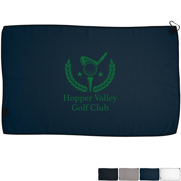 Fairway Fresh rPET Waffle Golf Towel