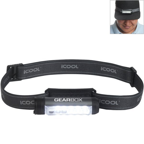 iCOOL® Templeton Rechargeable LED Headlamp