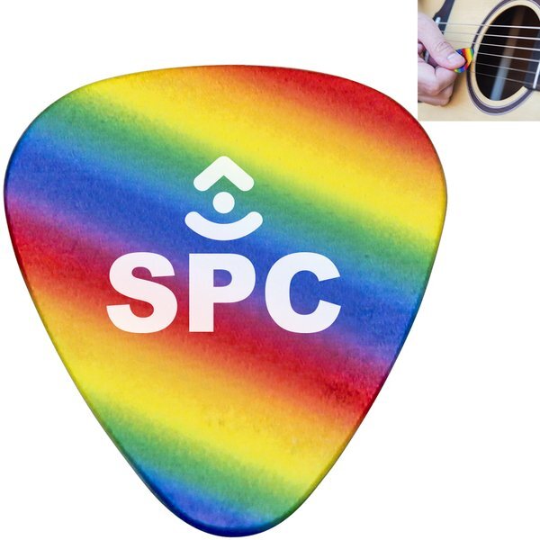 Rainbow Guitar Pick