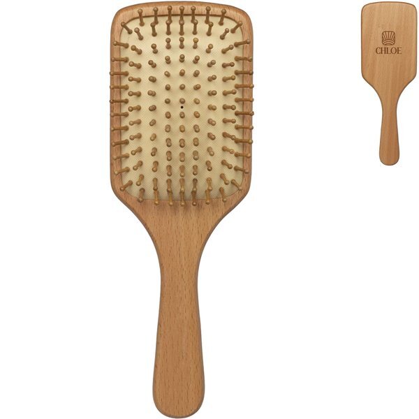 Wood Paddle Hairbrush