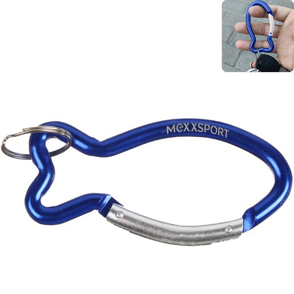 Fish Carabiner Keychain