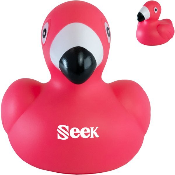 Mini Flamingo Rubber Duck