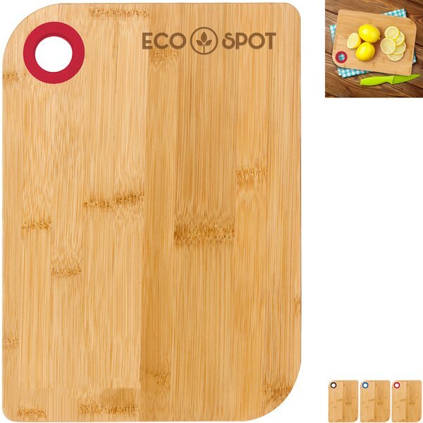 Bamboo Cutting Board with Silicone Ring