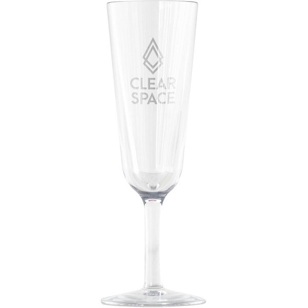 Symglass® Durable Resin Clear Champagne Flute, 7oz.