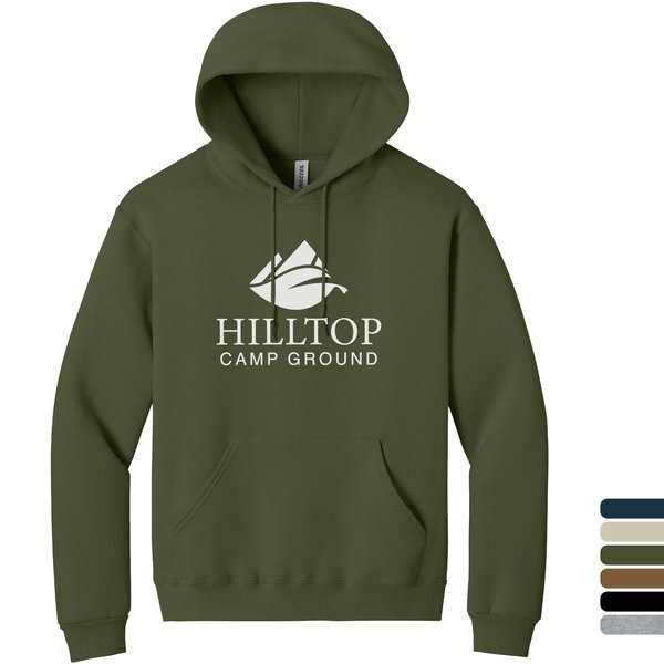 Jerzees® Rugged™ Cotton/Poly Hooded Unisex Sweatshirt