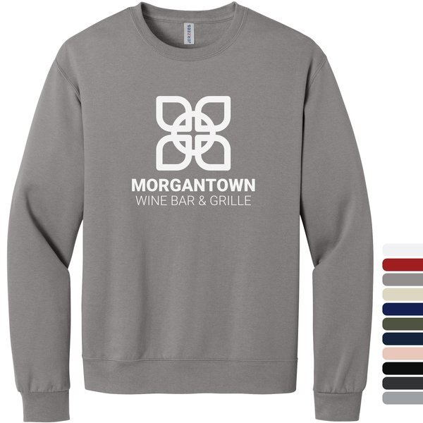 Jerzees® Ultimate™ CVC Ring Spun Crewneck Unisex Sweatshirt