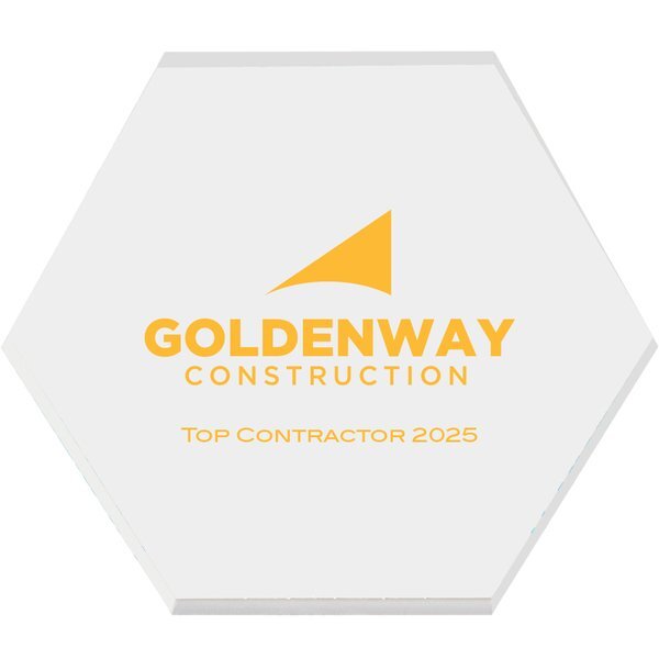 Custom Shape Acrylic Award Up to 30 Sq. Inches