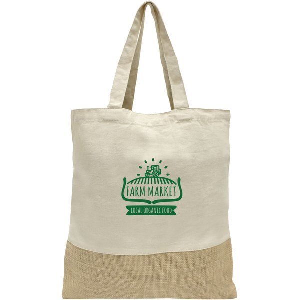 Quetico Cotton and Jute Tote Bag