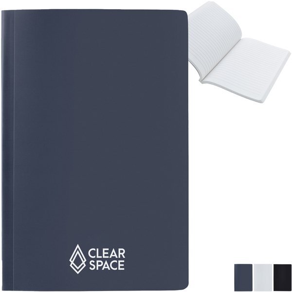 Impact Soft Cover A5 Stone Paper Notebook, 8-1/4" x 5-1/2"
