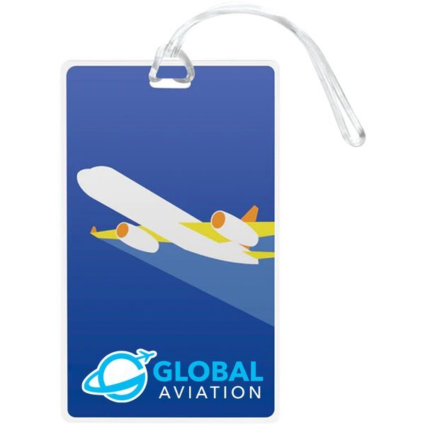 Imprinted Large Luggage Tag