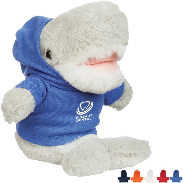 Salty Plush Shark w/ Hoodie, 8-1/2"