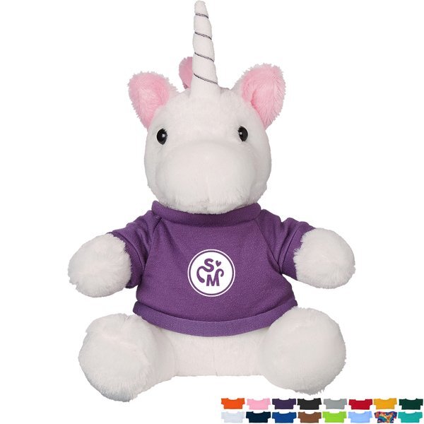 Mystic Plush Unicorn w/ Shirt, 6"