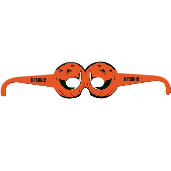 Pumpkin Paper Glasses