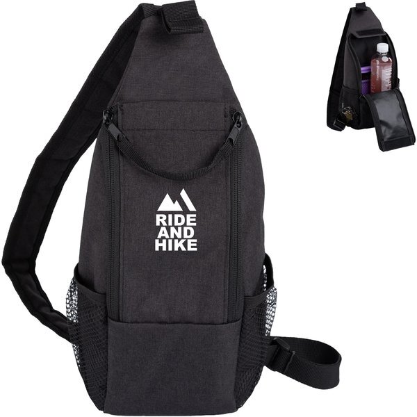 Strider Crossbody Polyester 3-Can Cooler Sling Bag