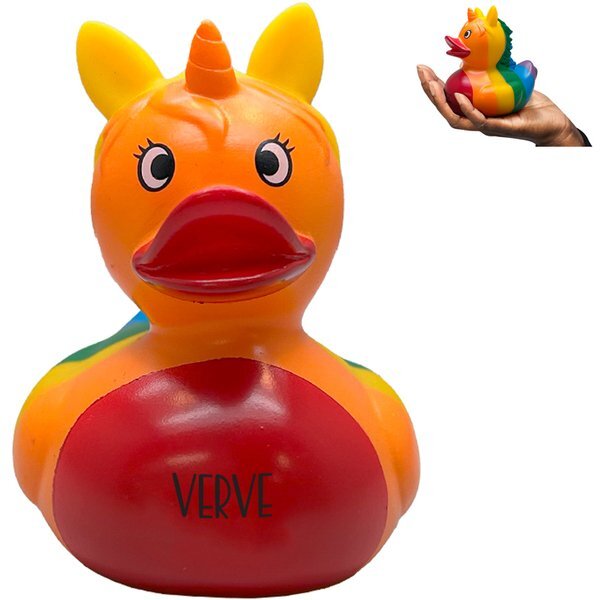 Rainbow Unicorn Duck