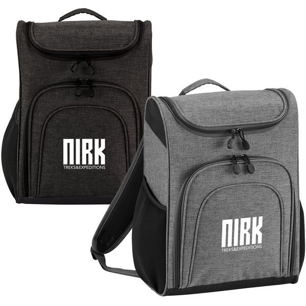 Pathfinder Recycled Heathered Polyester Laptop Backpack