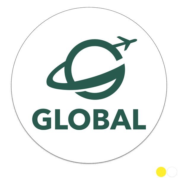 Round Shape Custom Sticker - Gloss, 1/4" to 1"