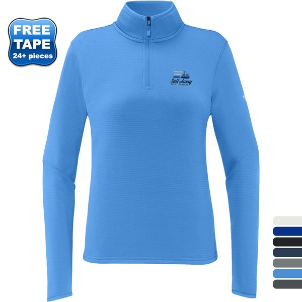 The North Face® Aim Recycled Poly/Elastane 1/4 Zip Ladies' Fleece