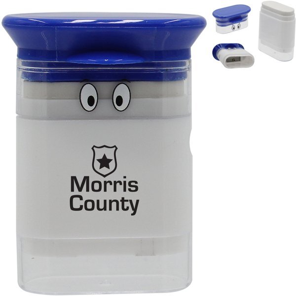 Officer Googly-Eyed Eraser/Sharpener