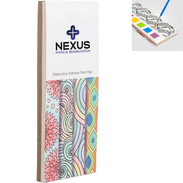 Solna FSC Paper Watercolor Brush & Paint Set