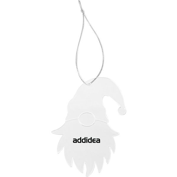 Acrylic Style Gnome Ornament