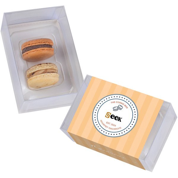 Cookie Macaron Box, 2 Pack