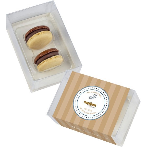 S'mores Macaron Box, 2 Pack