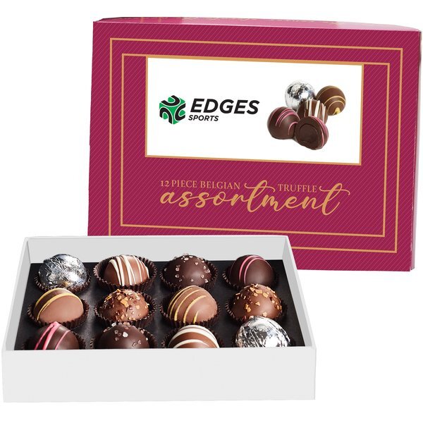 Suite Treat Truffle Box, 12 Pieces