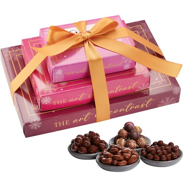 Chocolate Medley Suite Treat Box Trio