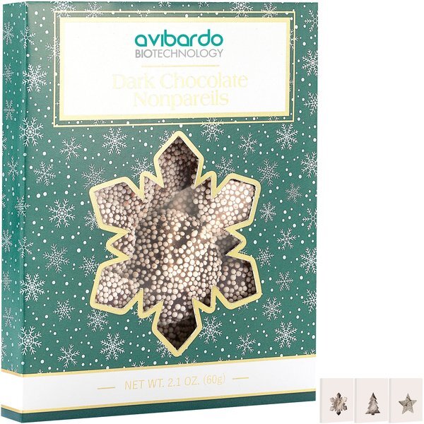 The Chic Treat Dark Chocolate Nonpareils Box