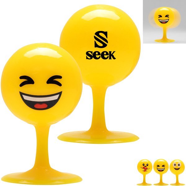 Emoji Bopper Desk Ball w/ Suction Cup