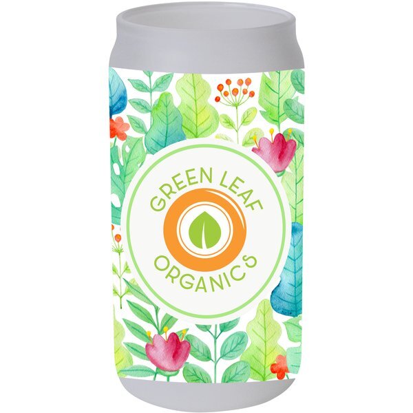 Frosty Glass Can, 16oz.