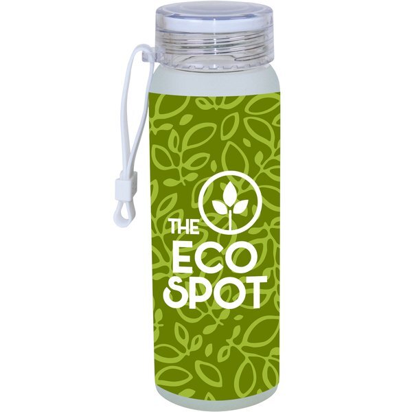 Glacier Glass Travel Bottle, 17oz.