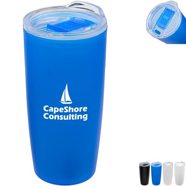 Coastal rPET Double Wall Tumbler, 22oz.
