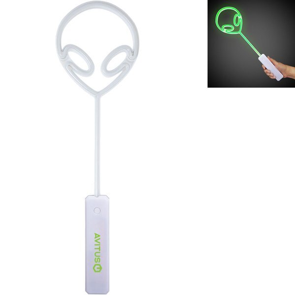 Green Alien Neon Wand